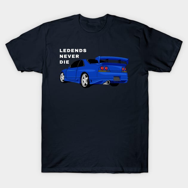 LEGENDS NEVER DIE T-Shirt by MOTOSHIFT